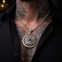 Charger l'image dans la galerie, PENDENTIF L’AXE SACRÉ Lapis Lazuli