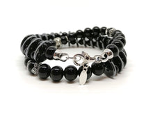 Charger l'image dans la galerie, DOUBLE BRACELET SIGNATURE FERMOIR DEMONIAK