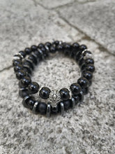 Charger l'image dans la galerie, DOUBLE BRACELET SIGNATURE DARK VADOR