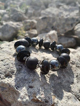 Charger l'image dans la galerie, BRACELET TANK BLACK PEARL