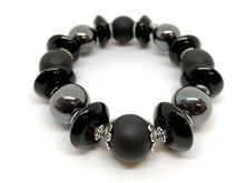 Charger l'image dans la galerie, BRACELET TANK BLACK PEARL