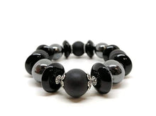 Cargar imagen en el visor de la galería, BRACELET TANK BLACK PEARL