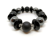 Charger l'image dans la galerie, BRACELET TANK BLACK PEARL