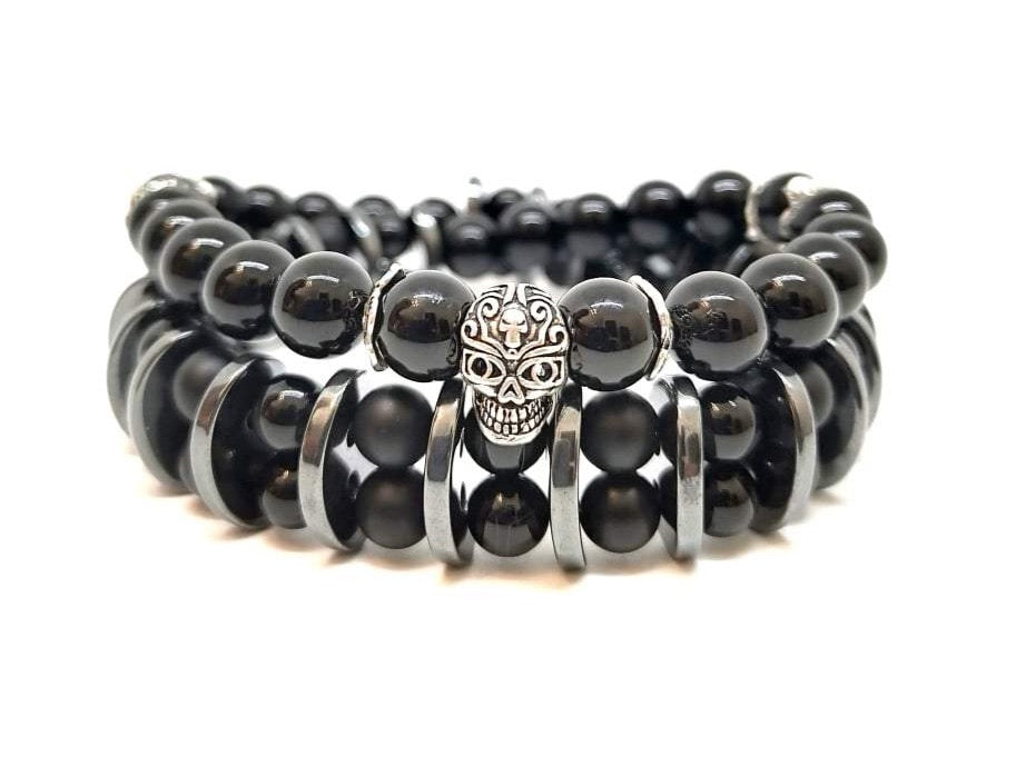 DOUBLE BRACELET SIGNATURE DARK VADOR