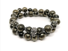 Lade das Bild in den Galerie-Viewer, DOUBLE BRACELET LE BLACK HAWKS

