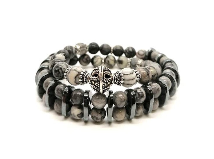 Nouveauté DOUBLE BRACELET SIGNATURE L'ARLEQUIN