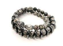 Load image into Gallery viewer, Nouveauté DOUBLE BRACELET SIGNATURE L&#39;ARLEQUIN
