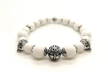 Load image into Gallery viewer, Nouveauté BRACELET WHITE SKULL
