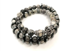 Load image into Gallery viewer, Nouveauté DOUBLE BRACELET SIGNATURE L&#39;ARLEQUIN
