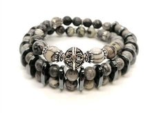 Load image into Gallery viewer, Nouveauté DOUBLE BRACELET SIGNATURE L&#39;ARLEQUIN

