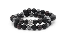 Lade das Bild in den Galerie-Viewer, DOUBLE BRACELET BLACK DEVIL
