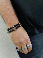 Lade das Bild in den Galerie-Viewer, DOUBLE BRACELET BLACK DEVIL
